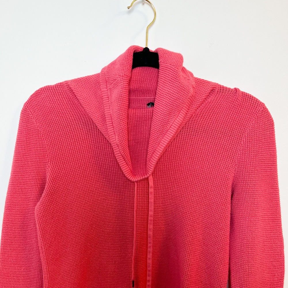 Lauren Ralph Lauren Pink Cowl Neck Knit Sweater Women's Size Small - Picture 3 of 8